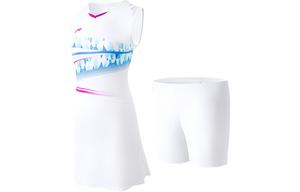 LINING Женский комплект юбки для бадминтона стандарт white