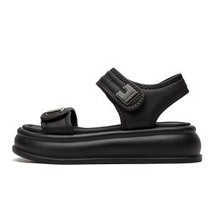 Сандалии с одним ремешком женские Rich birds, Black