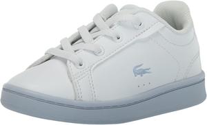 Laceste Unisex-Child Infant's Carnaby Pro кроссовки (Retired Edition) Lacoste, Grey Rinse/Navy Blue