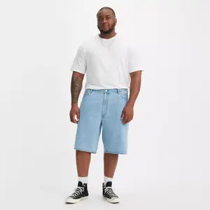 469 свободные мужские шорты 12,5 дюймов (большие и высокие) Levi's, цвет Light Run - Light Wash