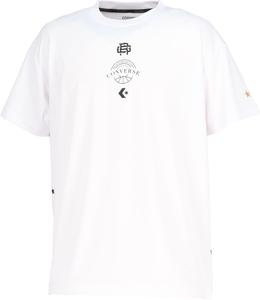 Футболка Converse CBG252353 Gold Series с принтом, впитывающая пот, быстросохнущая, белый