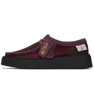 Женские низкие кеды Casual Clarks, красный 261849474