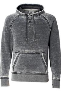Толстовка с капюшоном из флиса J. America Vintage Zen, цвет dark smoke