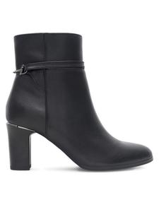 Ботильоны на блочном каблуке Lasocki, черный