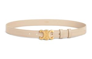 Средний пояс Triomphe из кожи телёнка CELINE