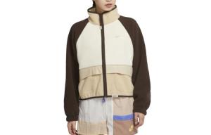 Бархатная куртка женская Valley Yellow Nike