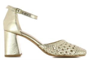 Босоножки Val на каблуке Camila'S, золотой