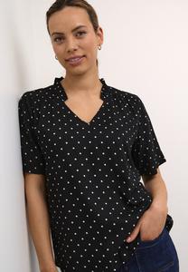 Блуза KATINA PRINTED Kaffe, черный