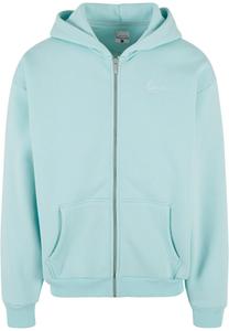 Толстовка с капюшоном на молнии Karl Kani Zip-Up Hoodie Essential, светло-синий