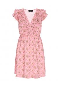 Летнее платье faina Fashion Look, розовый/темно-розовый