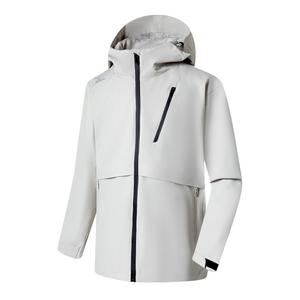 Mizuno Ветровка непромокаемая ветронепроницаемая дышащая унисекс, Chickadee Gray