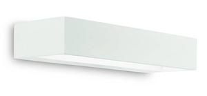 Встраиваемый настенный светильник Ideal Lux Wandleuchte Cube, белый - металл - 30 х 5 х 10 см