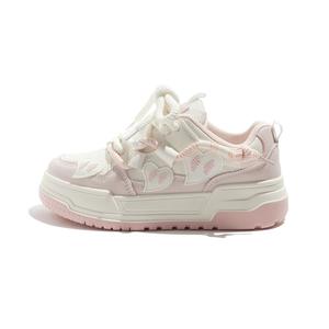 Кеды, скейтборд обувь женская низкая Meakkea, цвет White Gray