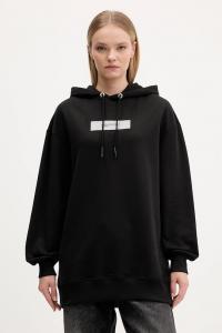 Хлопковая толстовка Karl Lagerfeld Jeans, черный