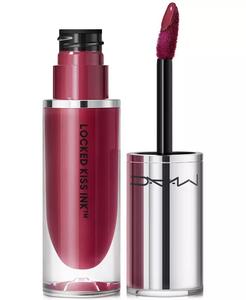 Чернильная губная помада Locked Kiss Mac, цвет Vixen (Midtone Reddish Purple)