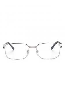 Очки в прямоугольной оправе Cartier Eyewear, серебряный
