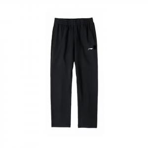 LINING Трикотажные спортивные штаны мужские черные