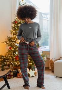 Пижамные брюки Happy Shorts Pyjama bottoms, Check Grau/Grey