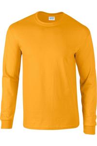 Лонгслив Gildan Ultra Cotton, золотой
