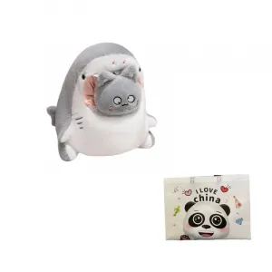 Акула скульптура плюшевая игрушка Shark Dog плюшевая кукла Shark Cat плюшевая кукла высота 30см/40см Bitter purchase