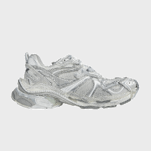 Кроссовки Balenciaga Runner Sneaker 'Worn-Out - White Silver', серый