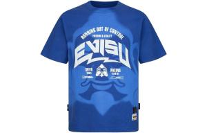 EVISU Мужская футболка, Синий