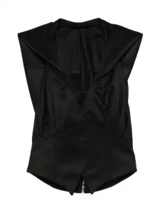 Топ-корсет Vestiaire D'Un Oiseau Libre, черный