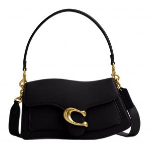 Табби Глов Таннед Ван Шолдер Сумка Лардж Женская Блэк COACH, basic set (bag+dust bag)
