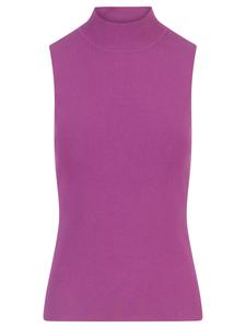 Вязаный топ APART, фиолетовый