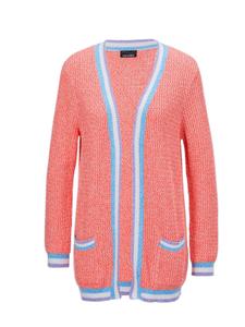 Вязаный кардиган Goldner, красный
