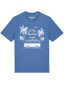 Футболка wat? Apparel, цвет bright blue