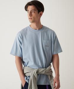 Футболка с коротким рукавом, карманом и вышитым логотипом Eddie Bauer