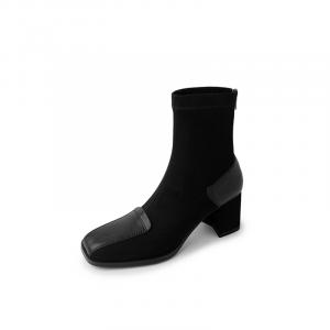 Ботильоны женские 6 см Yeezyy Reezy, Black