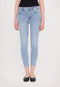 Джинсы LE HIGH SKINNY CROP FRAME, светло-голубой