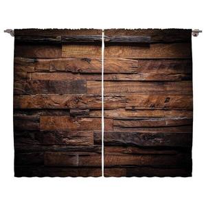 Штора twentyfour Schokolade (2 шт), 260 см цвет braun/dunkelbraun