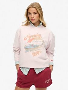Сувенирный свитшот с принтом Superdry, Cradle Pink