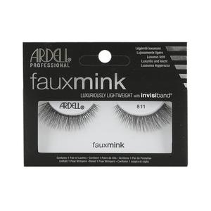 Искусственная норка, накладные ресницы на полоске 811, 1 пара Ardell