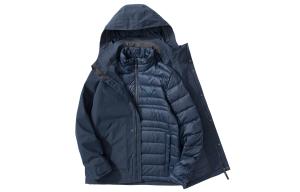 JACK WOLFSKIN Ветровка мужская непромокаемая утепленная, Royal Blue/1010
