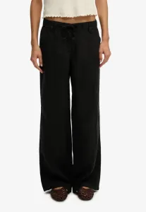 Брюки с низкой посадкой Superdry & Co, Black