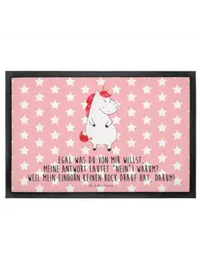 Коврик для ног Mr. & Mrs. Panda, цвет rot pastell