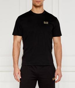 Футболка мужская Ea7 Regular Fit с логотипом, черный