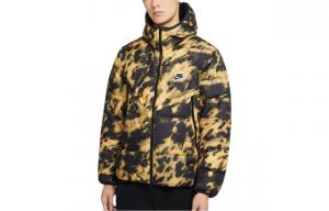 Пуховик мужской желтый Nike, желтый