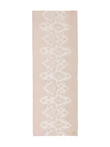 Шарф с цветочным узором Twinset, розовый