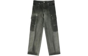 Оверлайденые скинни 1017 ALYX 9SM, тёмно-зелёный