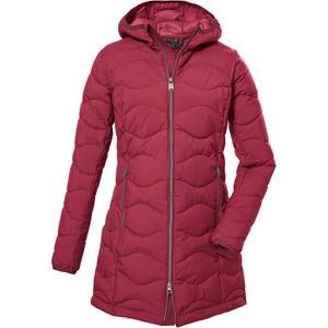 Coat gw 20 wmn qltd prk G.I.G.A. Dx By Killtec, цвет weinrot 00445