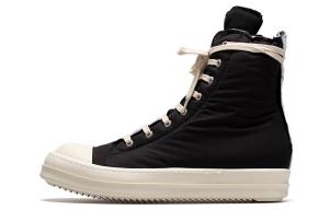 Мужские кеды с высоким верхом Rick Owens Drkshdw, черно-белый