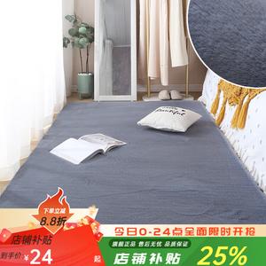 Budis Ковер 80х160 см для спальни/гостиной, светлый люксовый, с высоким утолщенным ворсом, в современном минималистском стиле