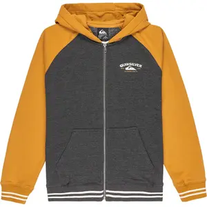 Толстовка Quiksilver Knowledge Area full zip, желтый