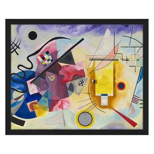 Картина Any Image Yellow-Red-Blue, 52x42x2,6 см, разноцветный