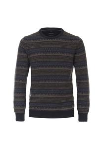 Полосатый свитер Casamoda, синий